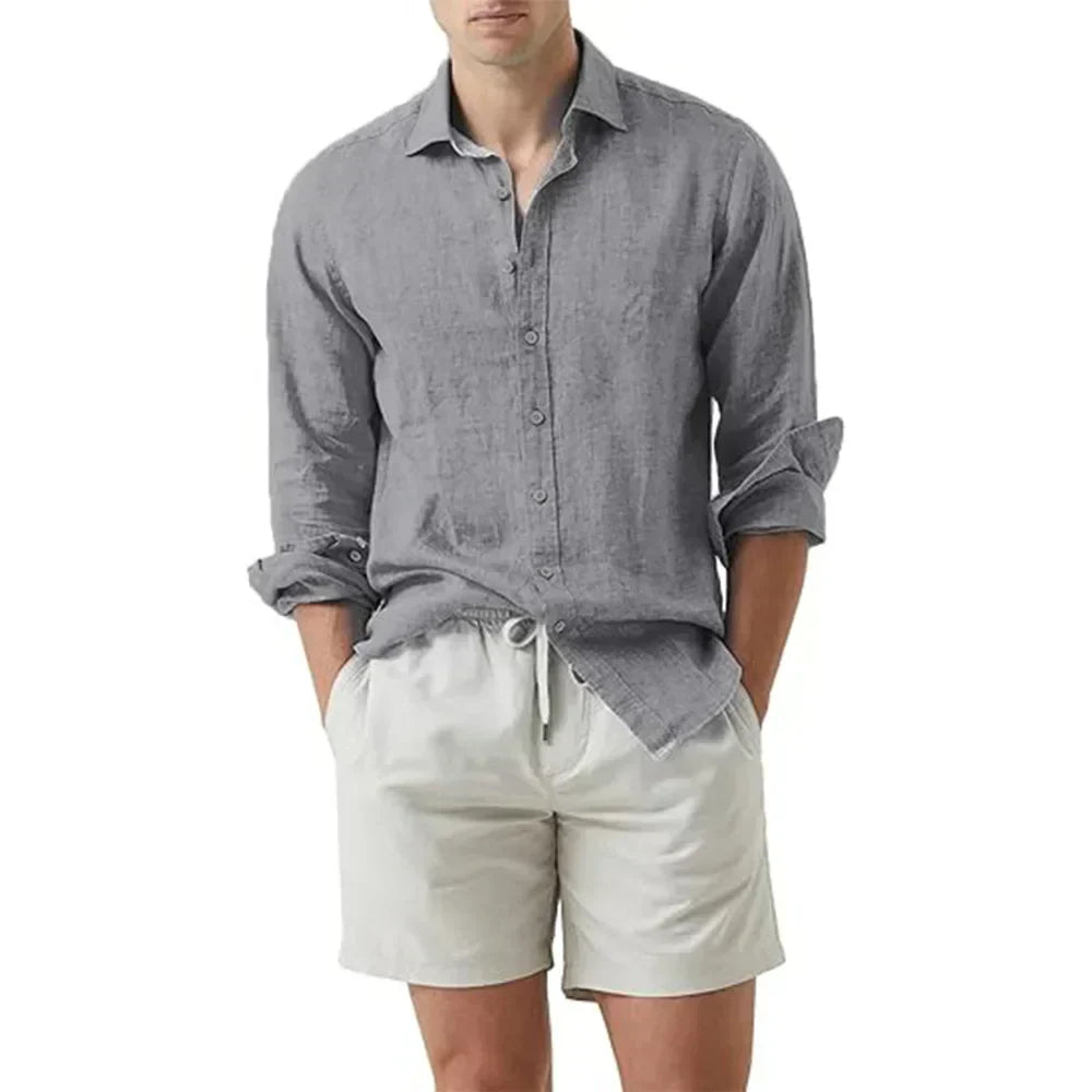 Valenzora | Summer shirt made of linen and cotton