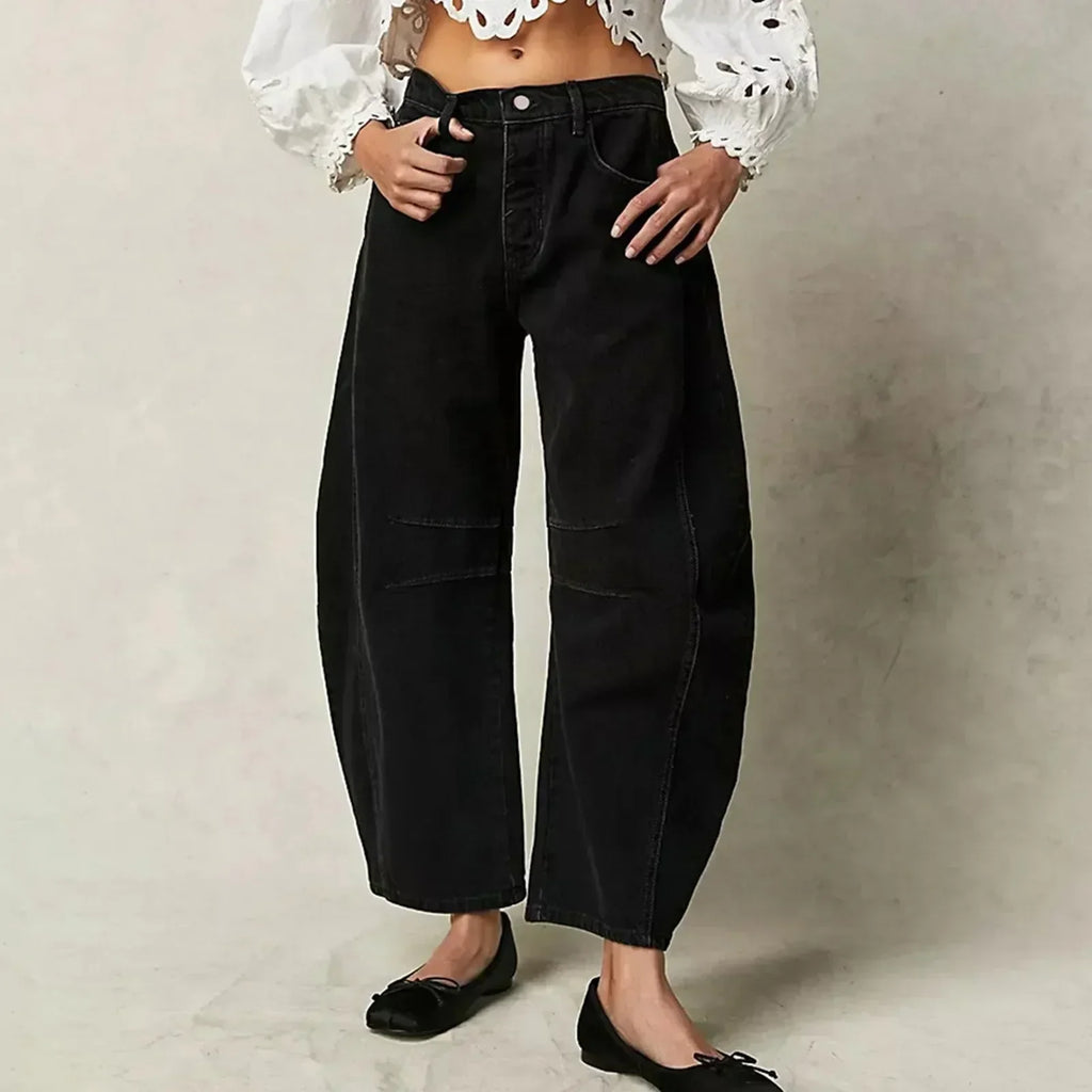 Alicia - Wide-leg comfort jeans