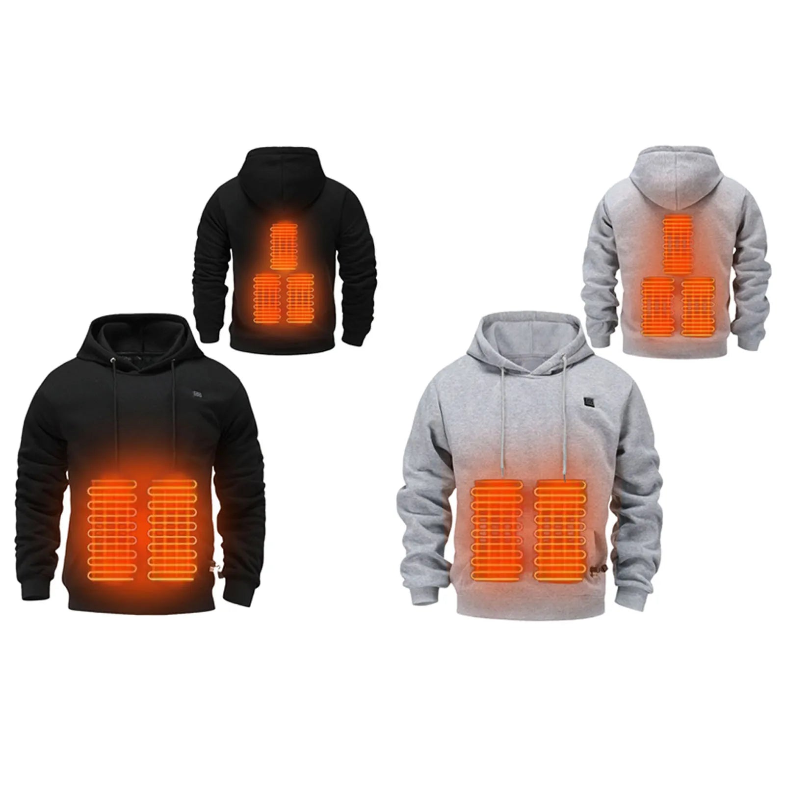 Valenzora - Winter-Hoodie mit USB-Heizung