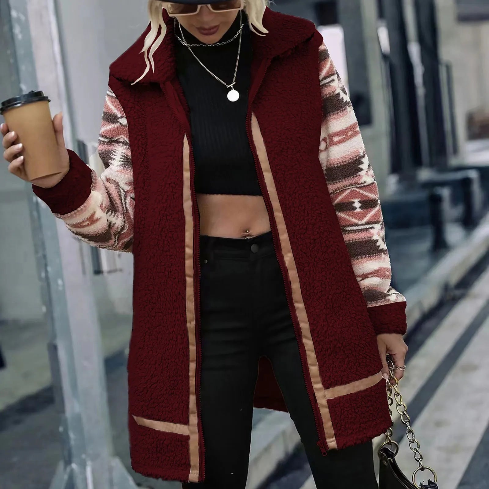 Valenzora - Warm fur coat