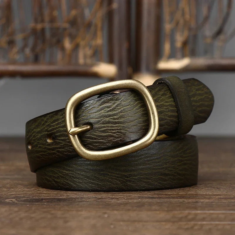 Valenzora | Women's leather belt with a stylish look