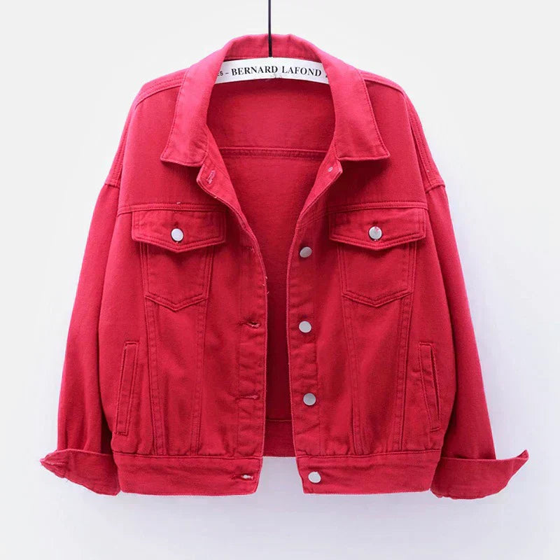 Valenzora | Classic women's denim jacket in many colors