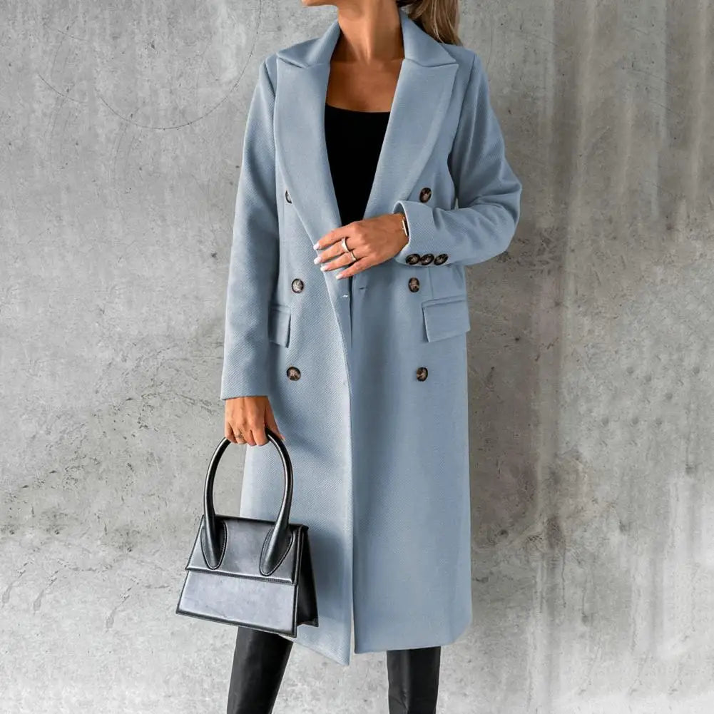 Valenzora | Elegant Long Coat for Women