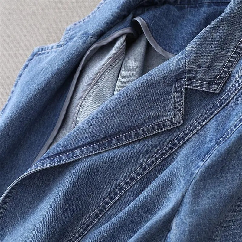 Valenzora | Modern Denim Blazer