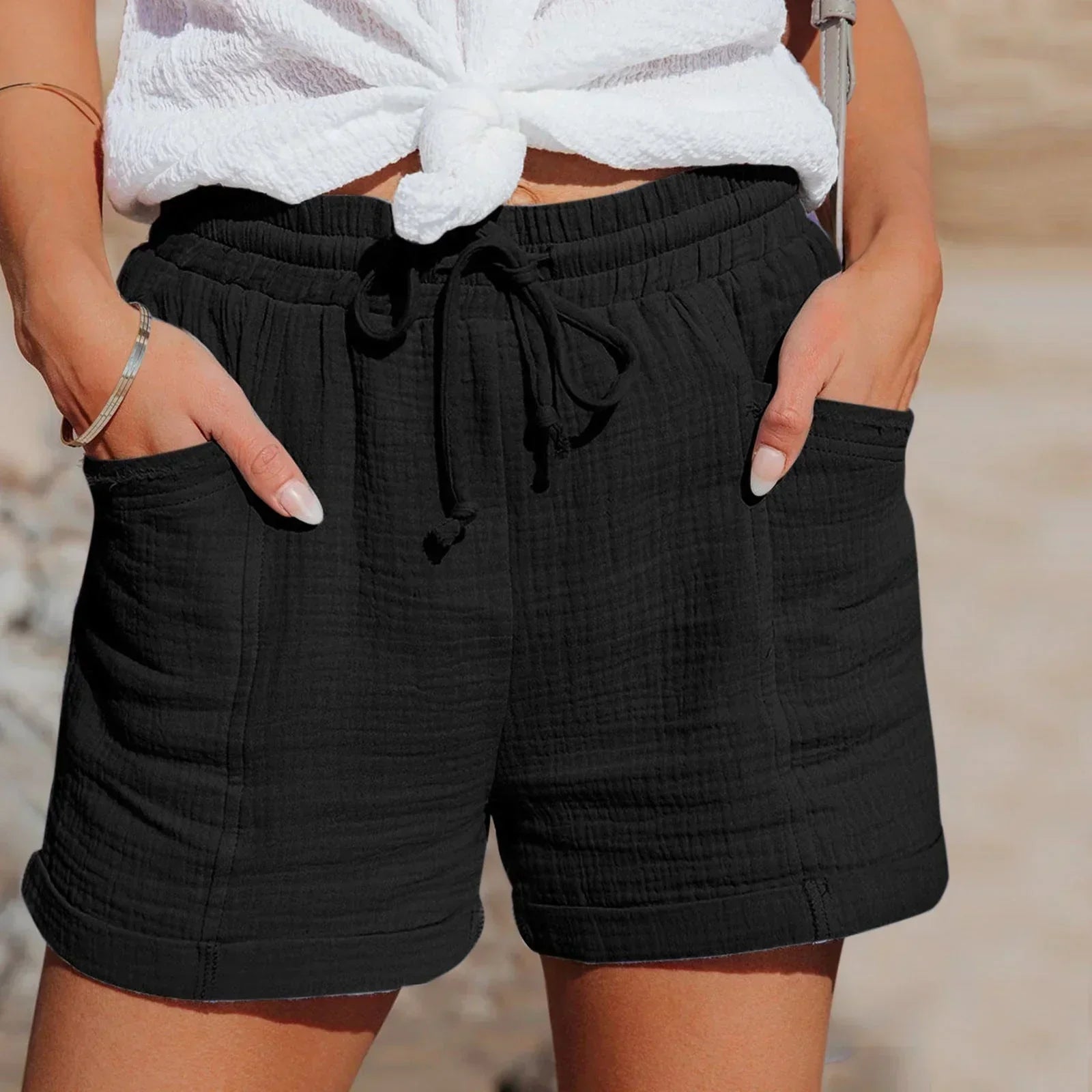 Valenzora | Baumwoll-Sommershorts