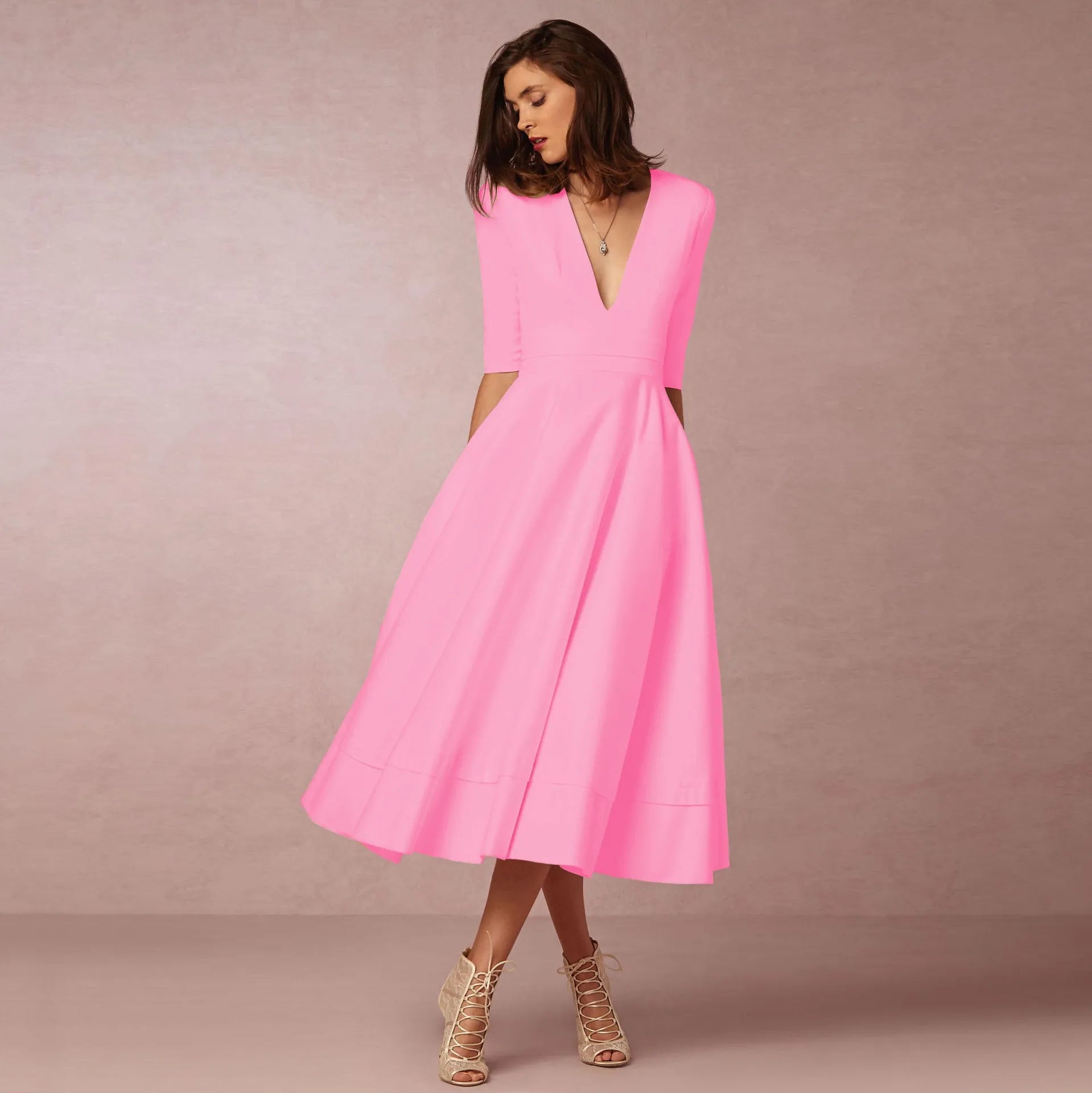 Valenzora | Elegant Long Women's Dress