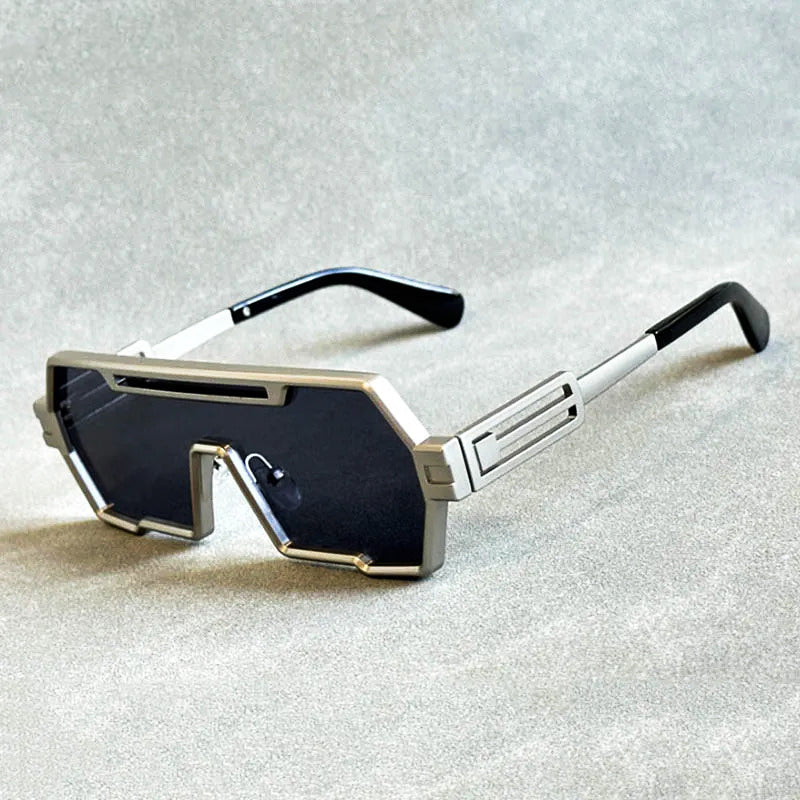 Valenzora | Cyberpunk Shield Sunglasses - Stylish & Futuristic