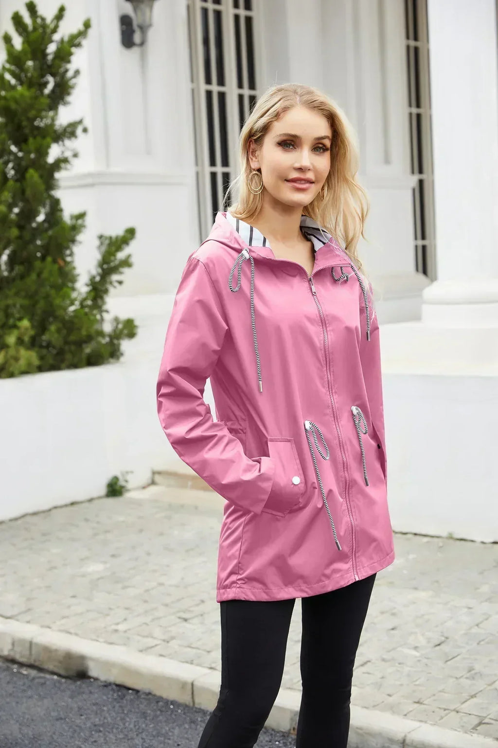 Valenzora | Regenjacke mit Kapuze