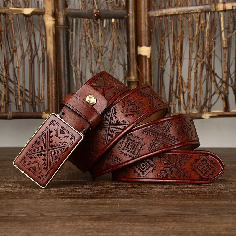 Valenzora | Belt with a unique design for every outfit, made of cowhide leather
