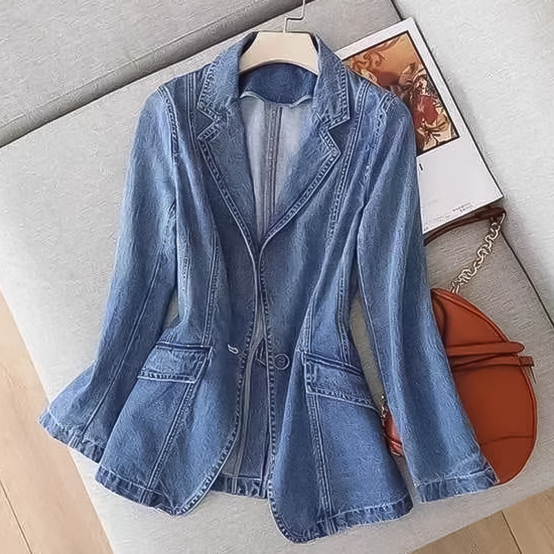 Valenzora | Modern Denim Blazer