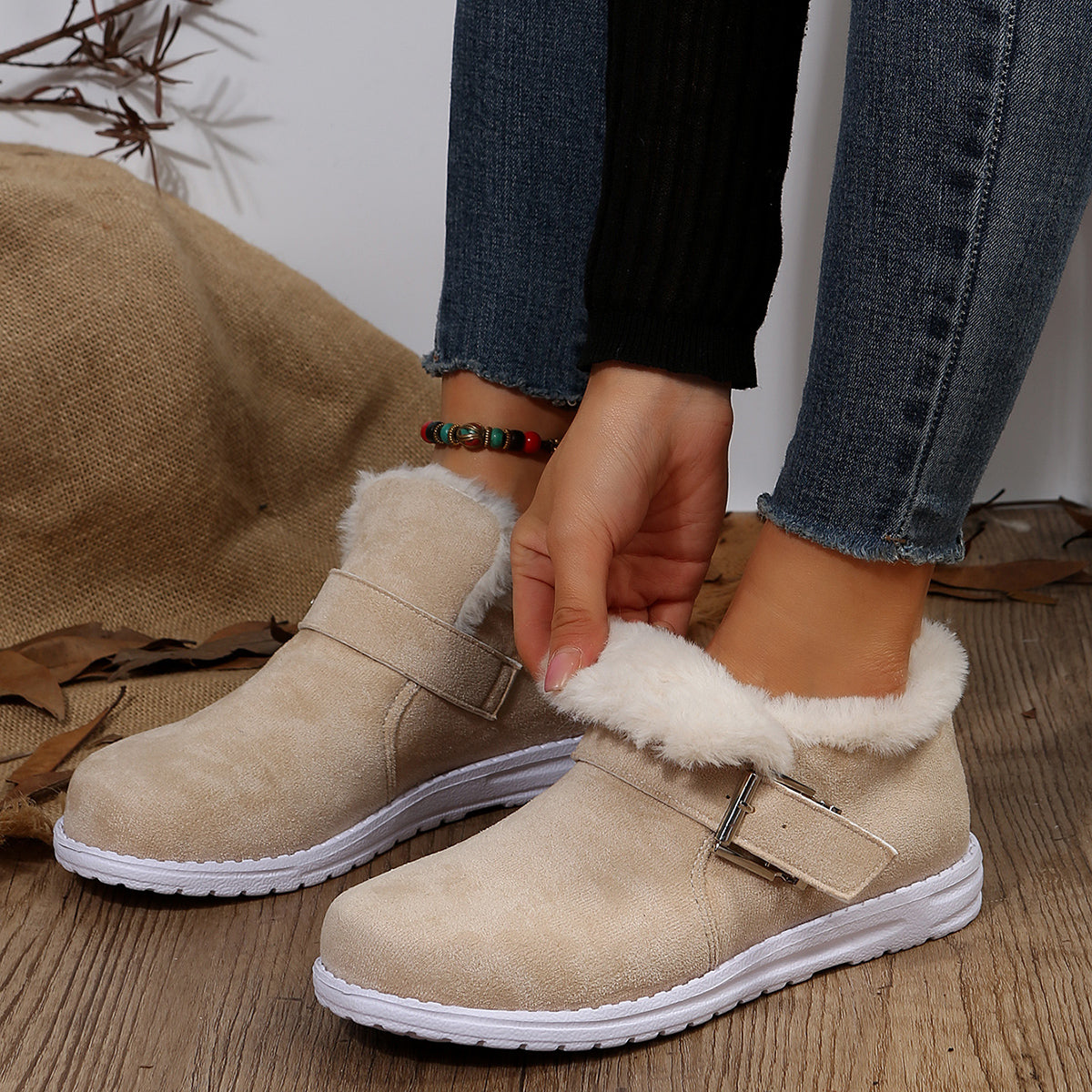 Valenzora | Flat Snow Boots for Stylish Winter Comfort for Women