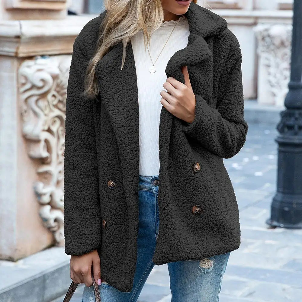 Valenzora - Women's Sherpa Coat