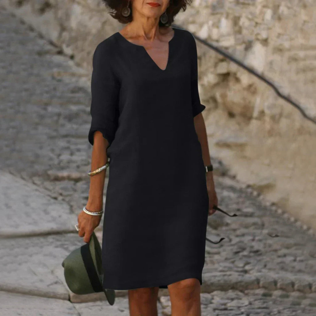 Valenzora | Elegant knee-length dress