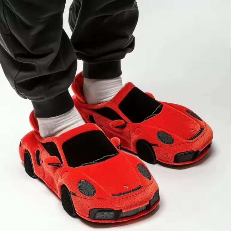 Valenzora | Car-inspired design slippers with non-slip soles for maximum comfort