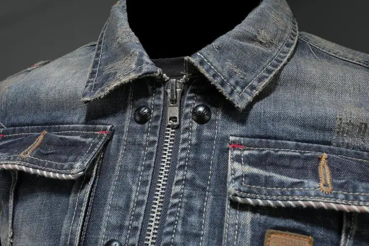 Valenzora | Retro-Jeansjacke