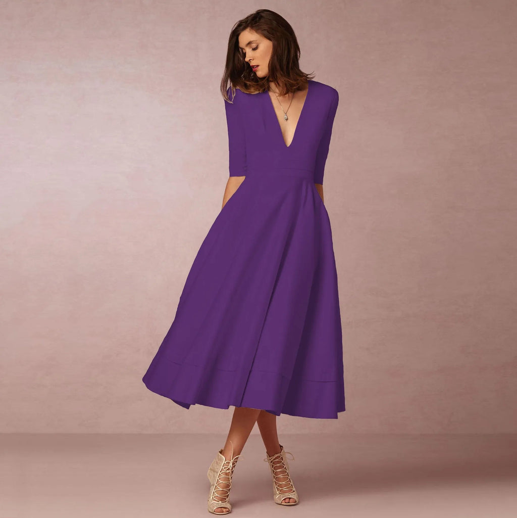 Valenzora | Elegant Long Women's Dress