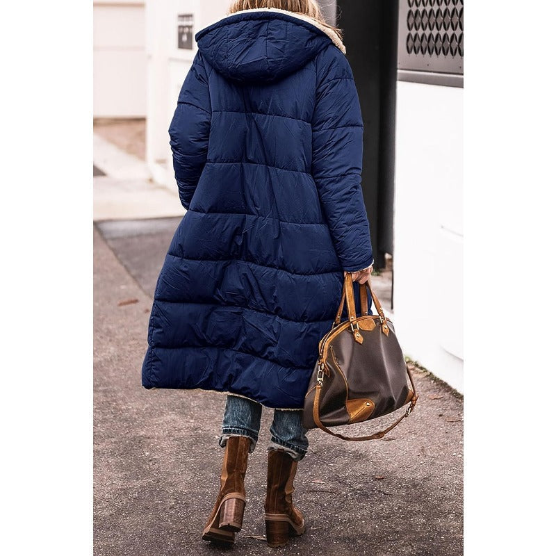 Valenzora | Double-breasted reversible jacket for women
