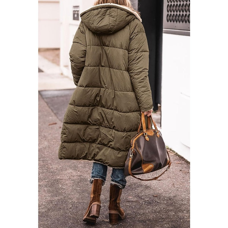 Valenzora | Double-breasted reversible jacket for women