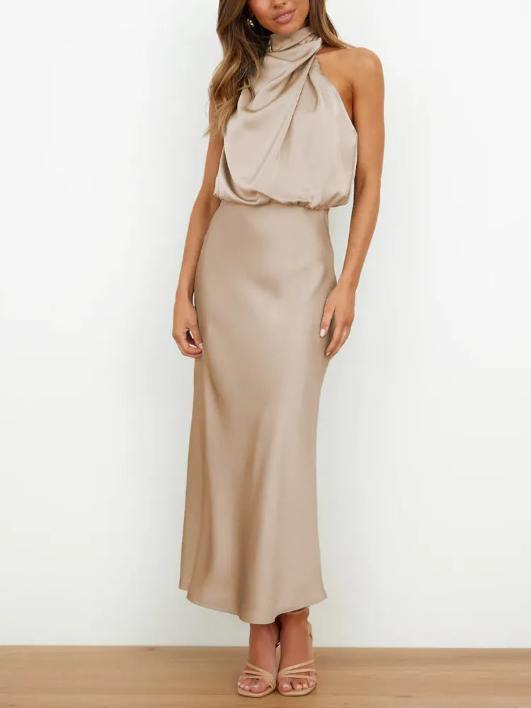 Valenzora - Satin evening dresses for women