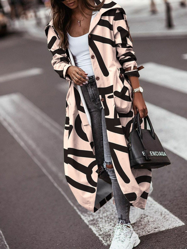 Valenzora: Casual patchwork outerwear for everyday wear