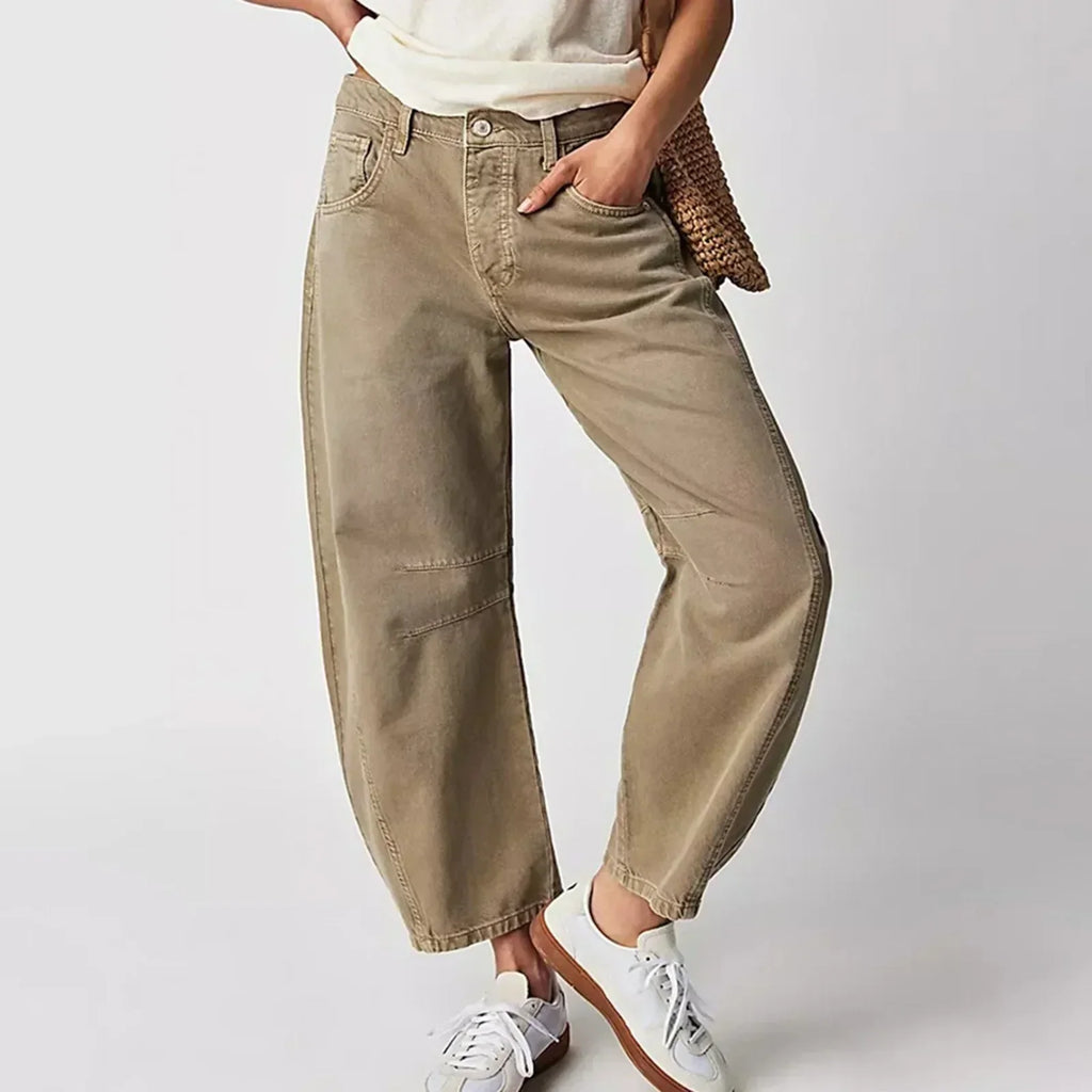 Alicia - Wide-leg comfort jeans
