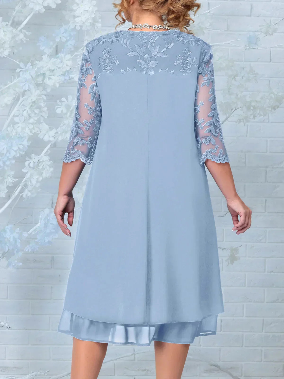 Valenzora | Elegantes, besticktes Abendkleid für Damen