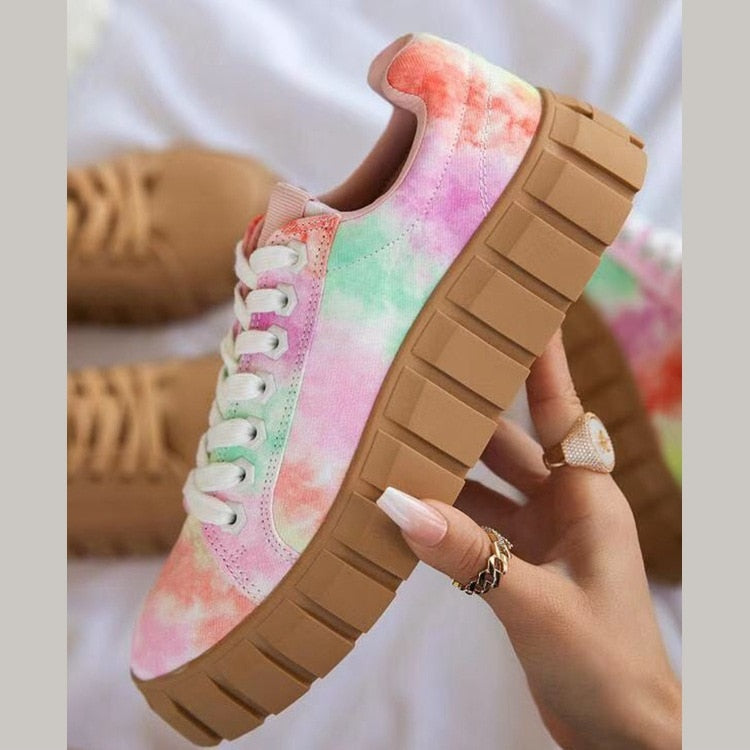 Valenzora | Fashionable orthopedic women's training shoes with platform sole
