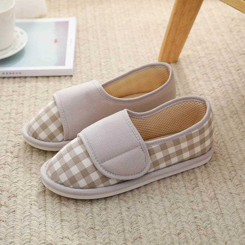 Valenzora | Women's Diabetic Slippers with Adjustable Closure