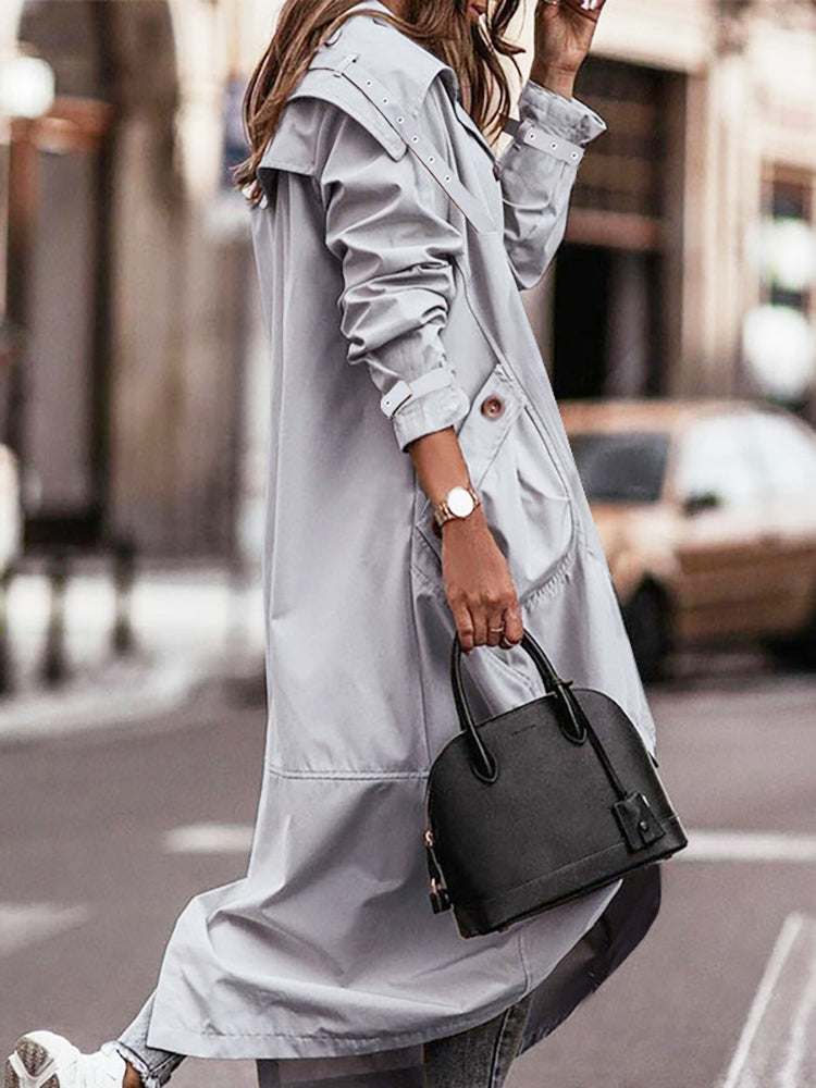 Valenzora: Casual patchwork outerwear for everyday wear