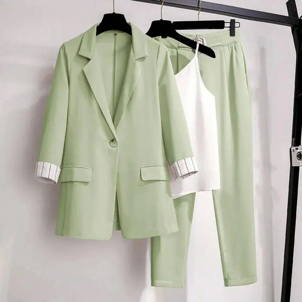 Valenzora - 3-teiliger Hosenanzug mit Blazer