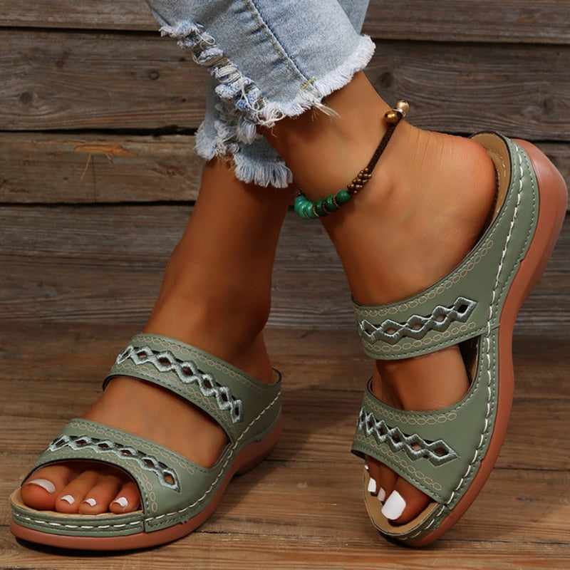 Valenzora | Cushioned Orthopedic Sandals
