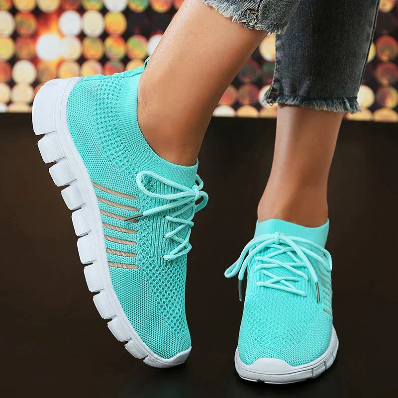 Valenzora | Atmungsaktive orthopädische Mesh-Sneaker für Damen