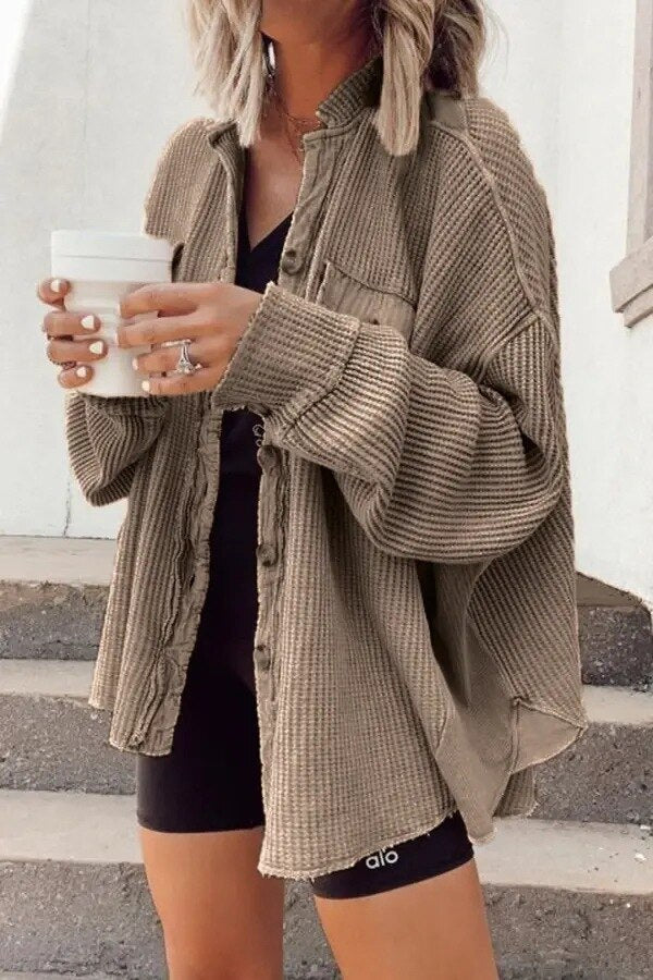Valenzora | Casual knitted summer jacket
