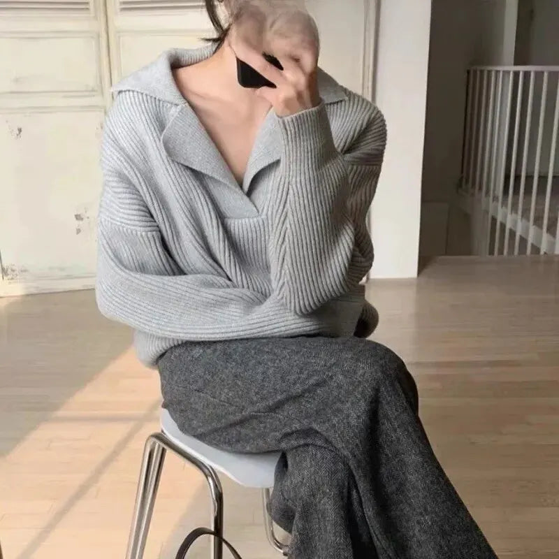 Casual knit cardigan