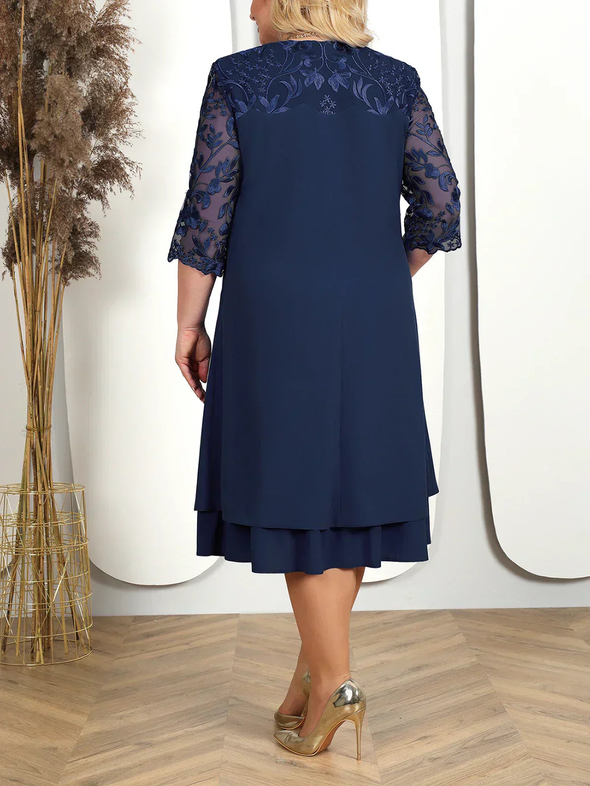 Valenzora | Elegantes, besticktes Abendkleid für Damen