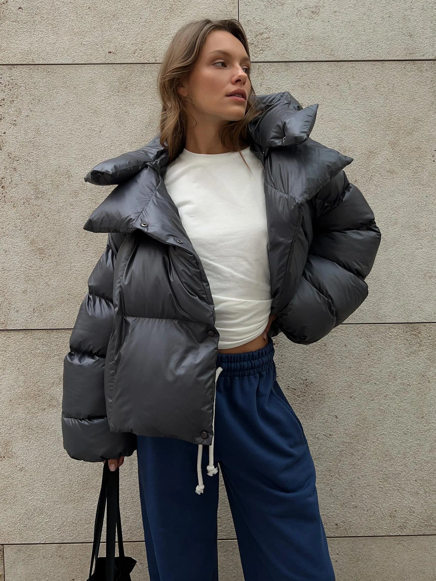 Valenzora | Oversized puffer jacket