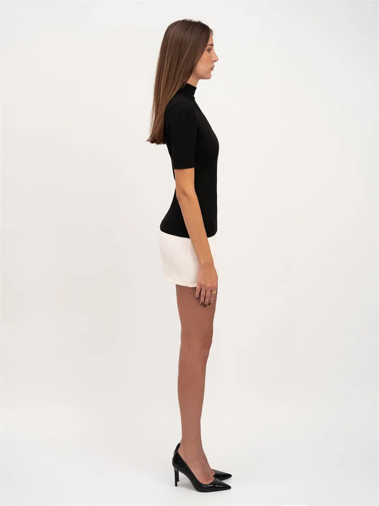 Valenzora | Lässiges Patchwork-Minikleid