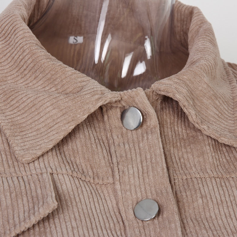 Valenzora | Stylish corduroy jacket for women