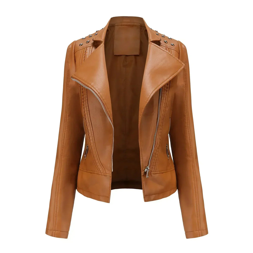 Valenzora | Elegante Lederjacke für Damen.