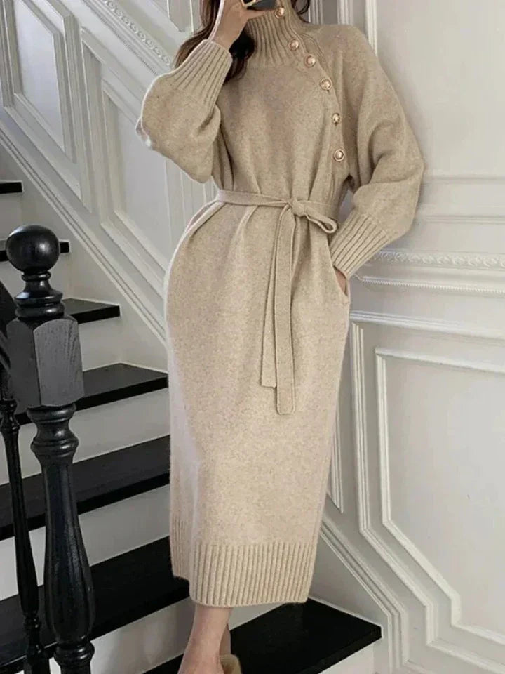 Valenzora - Elegant sweater dress