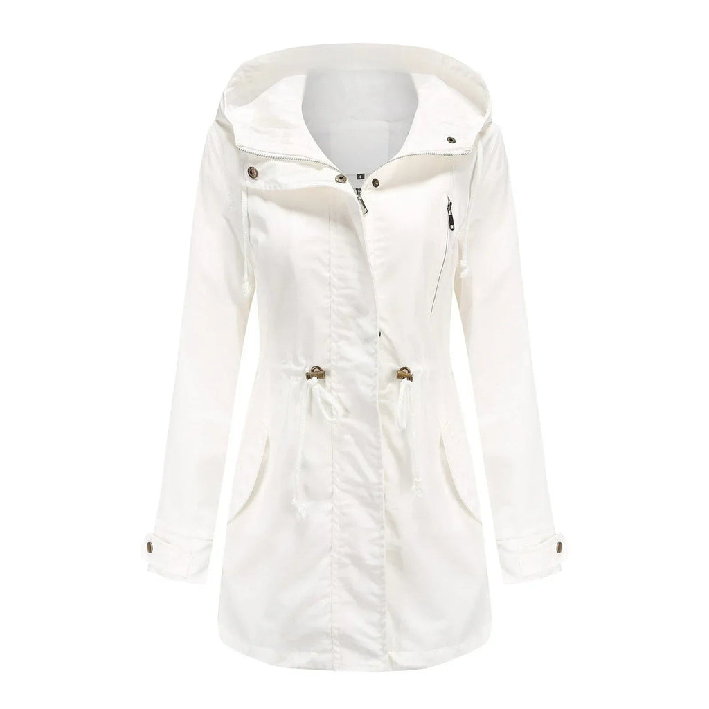Valenzora | Trendige Regenjacke mit doppeltem