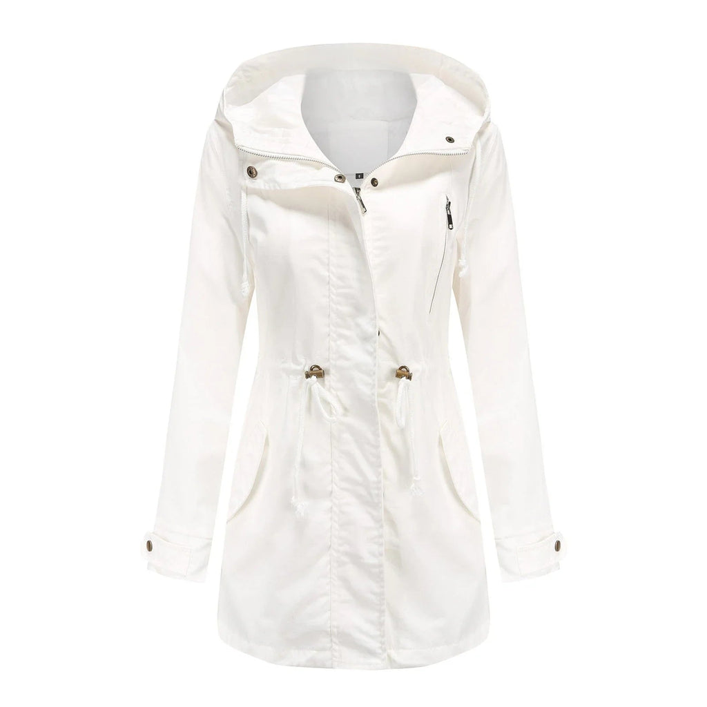 Valenzora Elegant Waterproof Outdoor Rain Jacket for Women | Perfect for Outdoor Activities