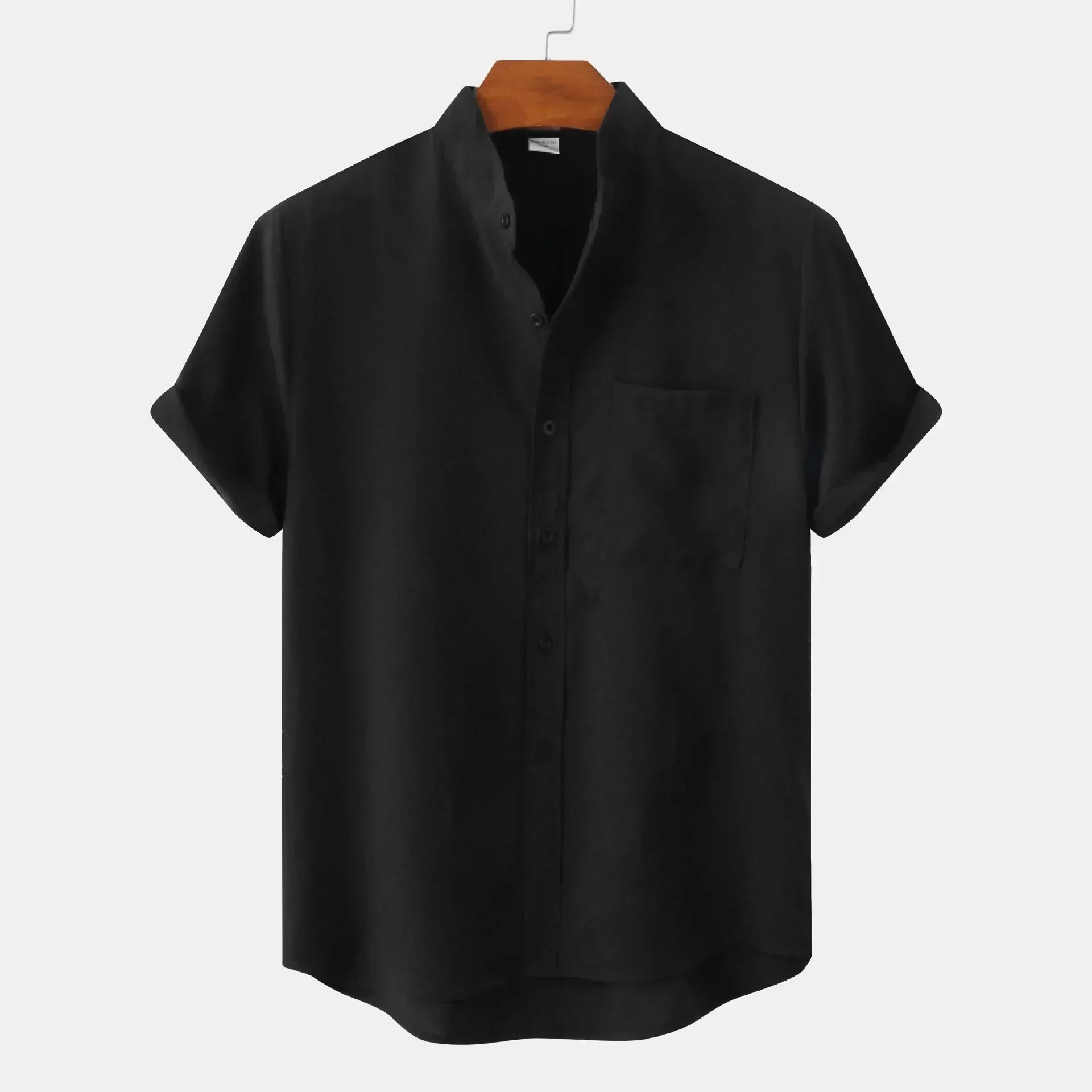 Valenzora | Luxurious linen shirt with short sleeves