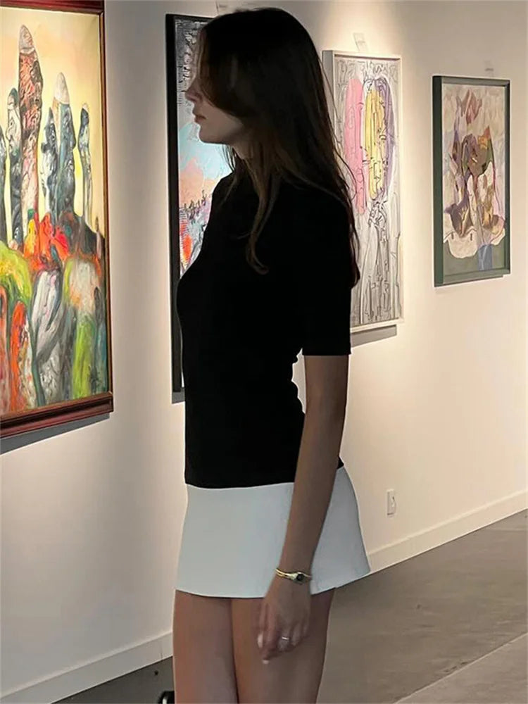 Valenzora | Lässiges Patchwork-Minikleid