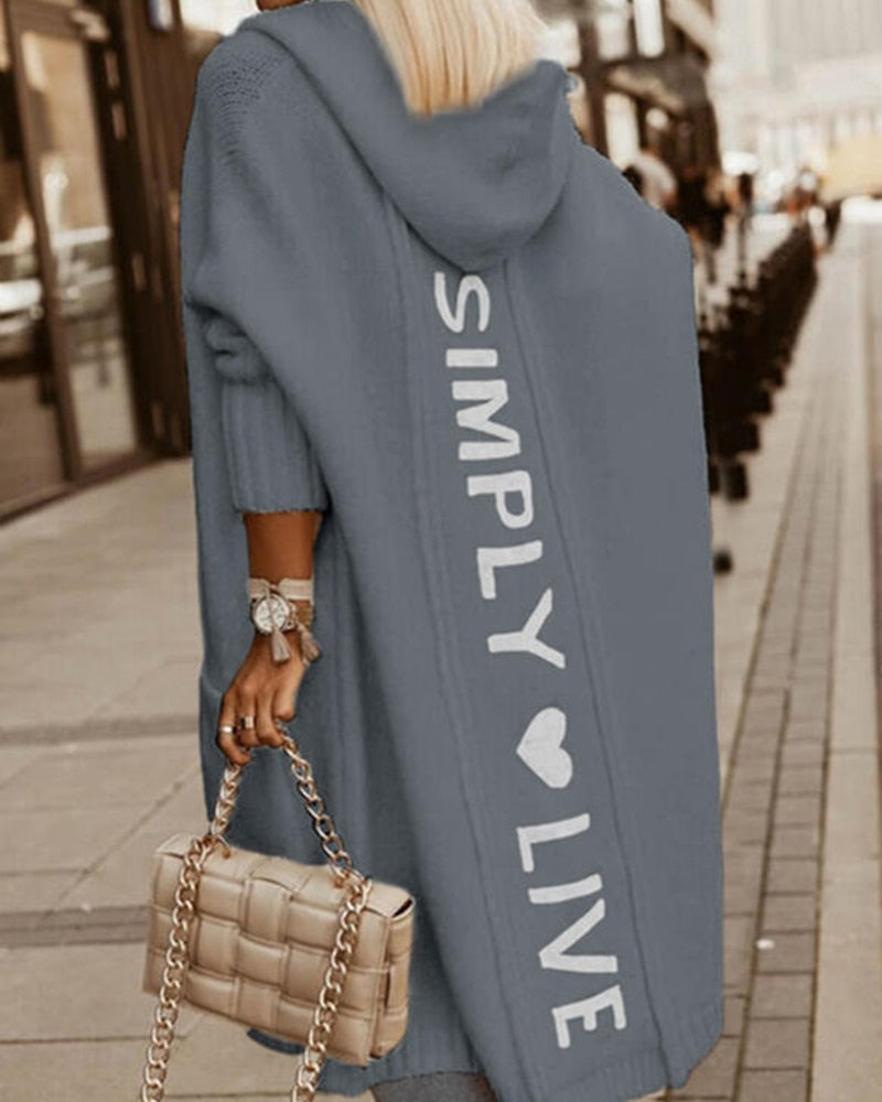 Valenzora Full Sleeve Loose Coat
