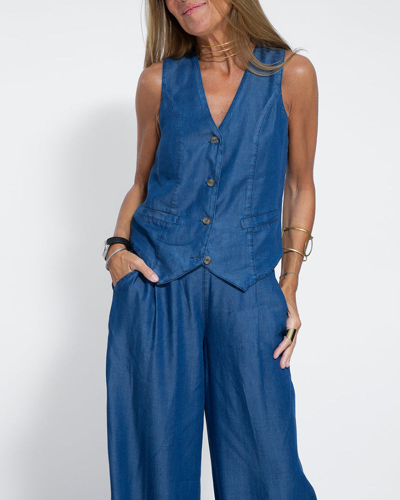 Valenzora | Women's Elegant 2-Piece Linen Set
