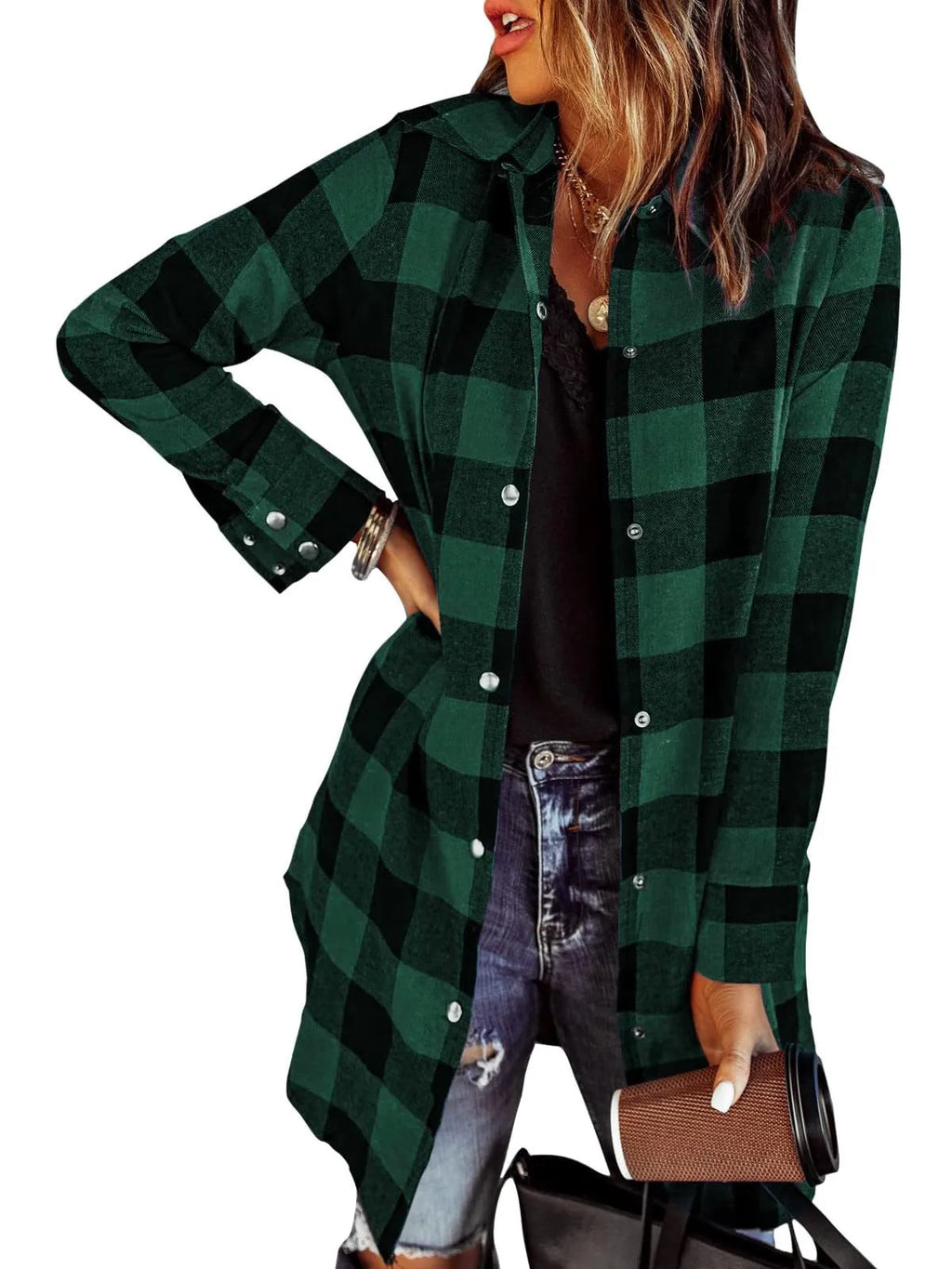 Valenzora | Longline Shirt Jacket