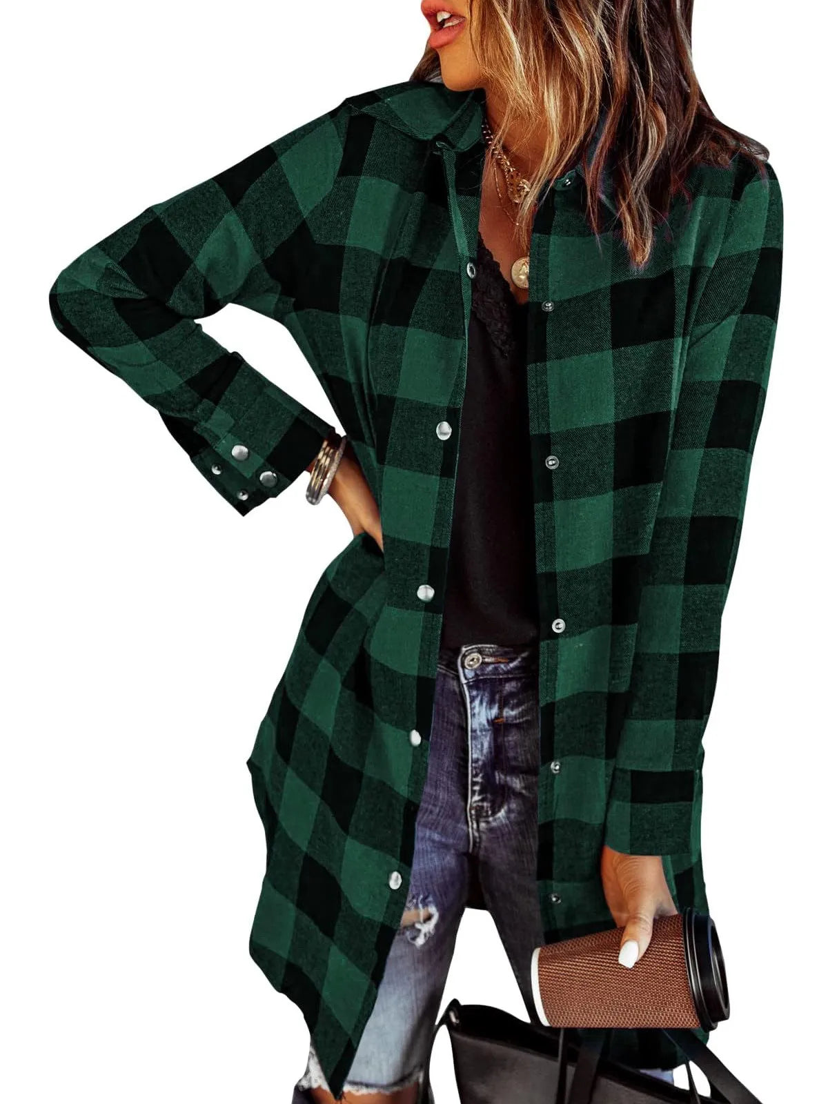 Valenzora | Longline Shirt Jacket