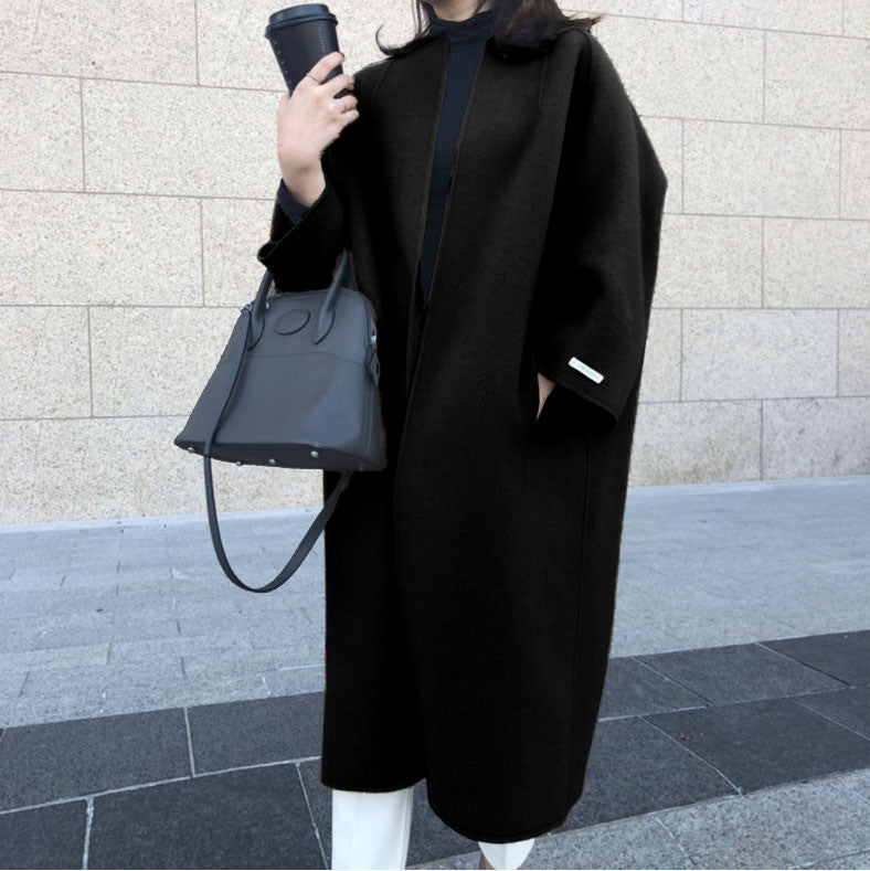 Valenzora - long straight winter coat