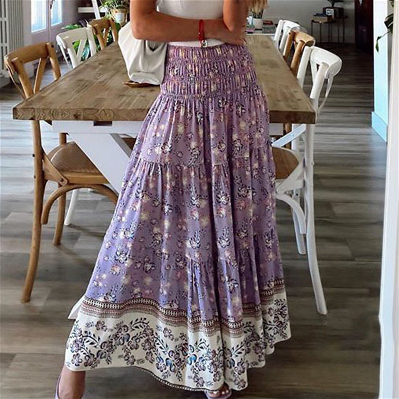 Valenzora | Elegant Layered Elastic Skirt